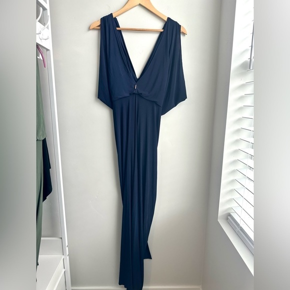 Misa Los Angeles Navy Dress - Picture 3 of 5